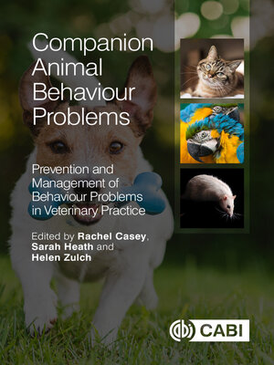 cover image of Companion Animal Behaviour Problems